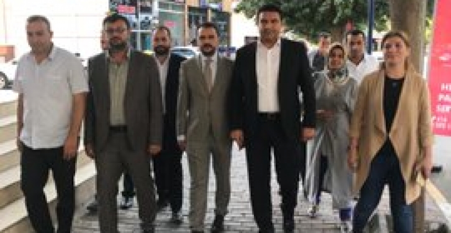 BAŞKAN AĞAN ESNAF BULUŞMALARINI SÜRDÜRÜYOR